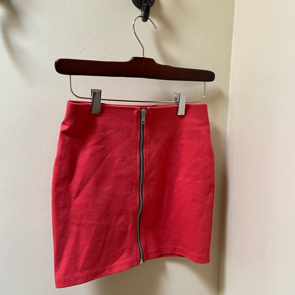 H&M Divided Red mini skirt